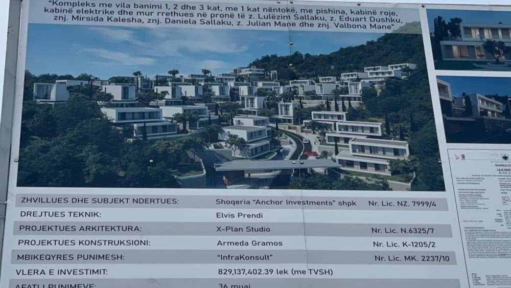 Kompleks me vila banimi 1, 2 dhe 3 kat, me 1 kat nentoke ne Mjull-Bathore